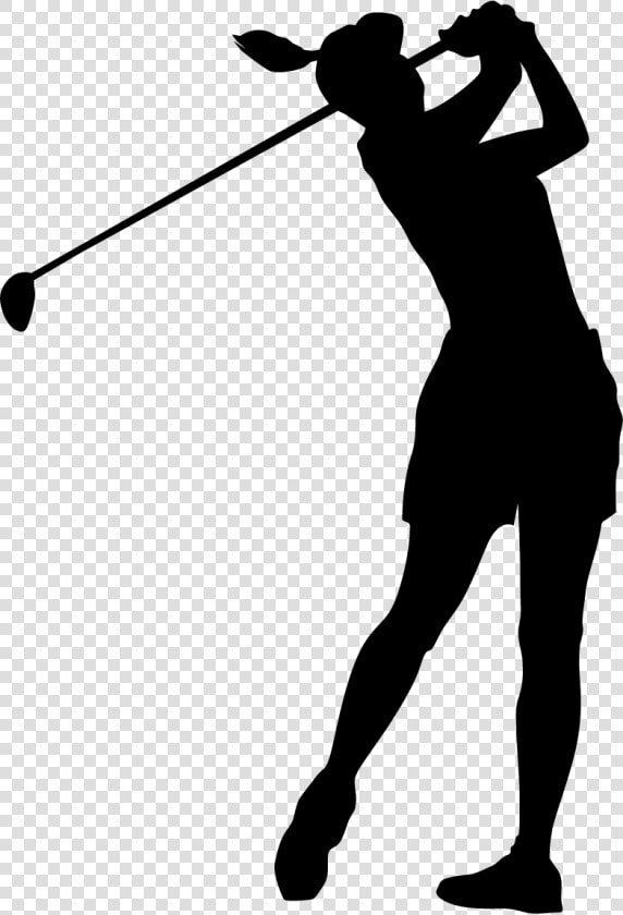 Female Golfer Png Transparent Picture   Female Golfer Silhouette Png  Png DownloadTransparent PNG