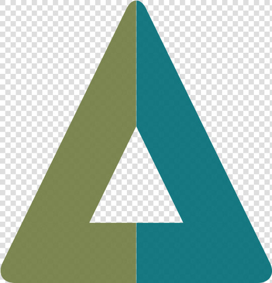 Green Blue Triangle Logo   Triangle  HD Png DownloadTransparent PNG