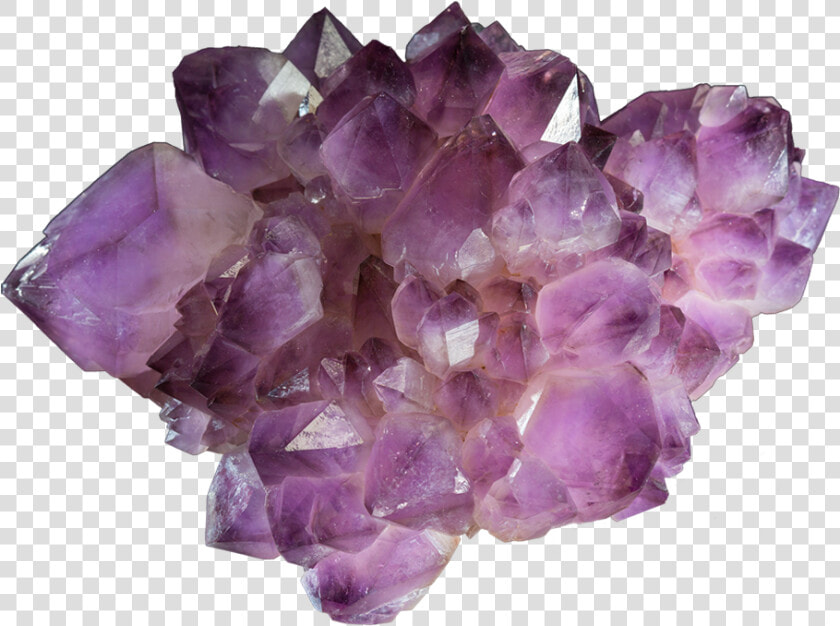 A Cutout Image Of A Purple Mineral   Amethyst  HD Png DownloadTransparent PNG