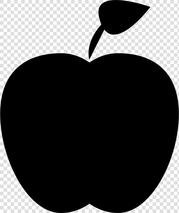 Apple Silhouette Clip Art   Apple Silhouette Transparent  HD Png DownloadTransparent PNG