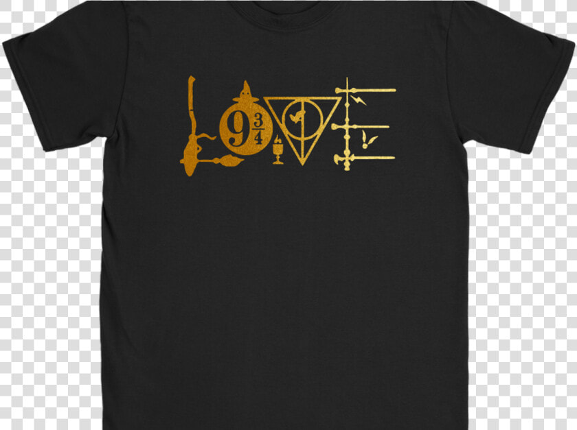 Harry Potter Love Harry Potter Symbols Shirts Teeperfect   T shirt  HD Png DownloadTransparent PNG