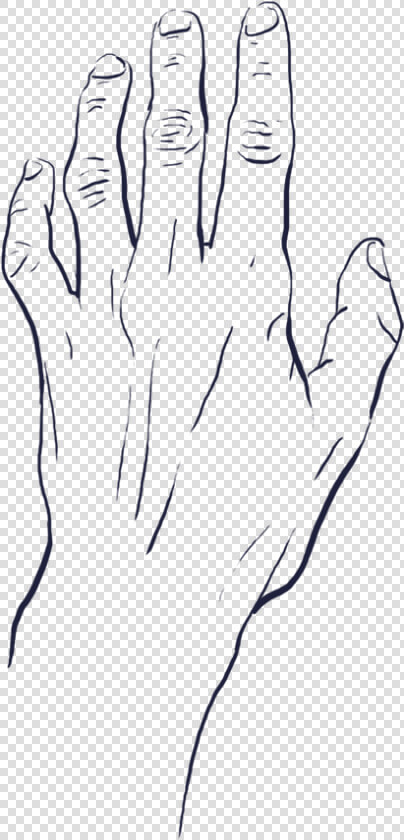 Tense And Thin Looking Hand Reaching Upwards   Reaching Hand Drawing Png  Transparent PngTransparent PNG