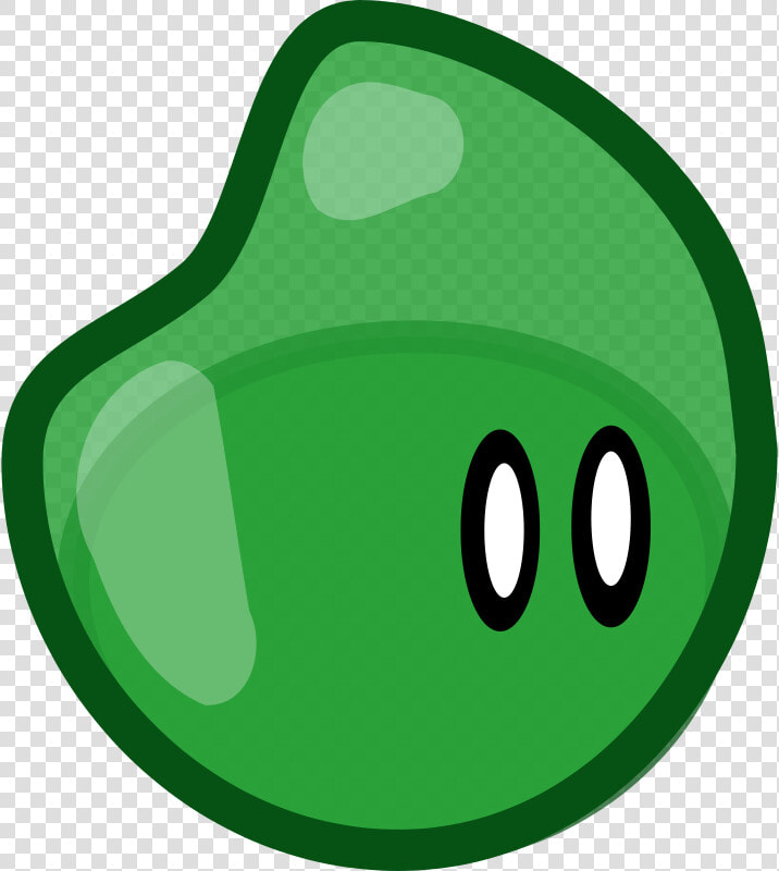 Shape  Creature  Jello  Eyes  Green  HD Png DownloadTransparent PNG