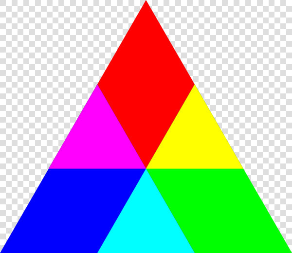 Triangle Rgb Mix Svg Clip Arts   Triangles Clipart Png  Transparent PngTransparent PNG