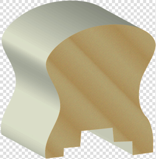 Rebated Ladies Waist Handrail   Wood  HD Png DownloadTransparent PNG