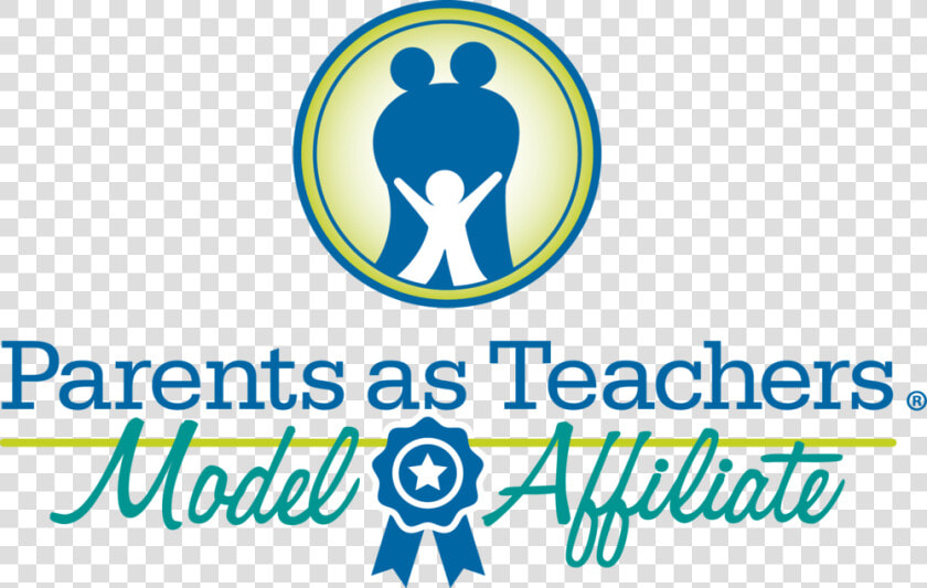 Blue Ribbon Logo  2   Parents As Teachers Model Affiliate  HD Png DownloadTransparent PNG