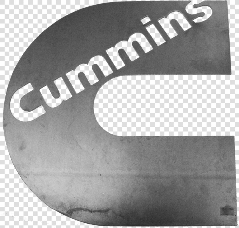 Cummins Metal Art   Monochrome  HD Png DownloadTransparent PNG