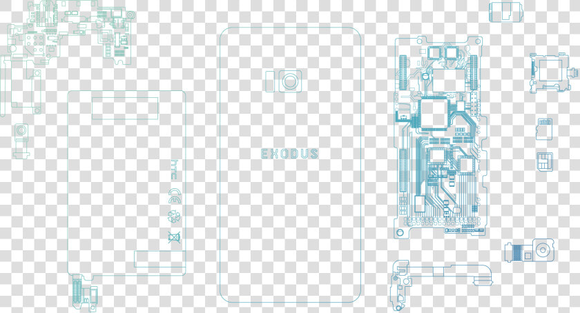 Blueprint Of A Smartphone  HD Png DownloadTransparent PNG