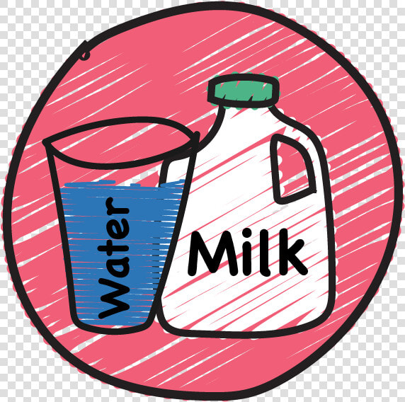 Milk water   Milk And Water Clipart  HD Png DownloadTransparent PNG