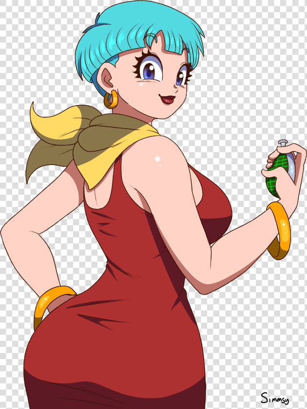 Bulma Bum   Dbz Maron Thicc  HD Png DownloadTransparent PNG