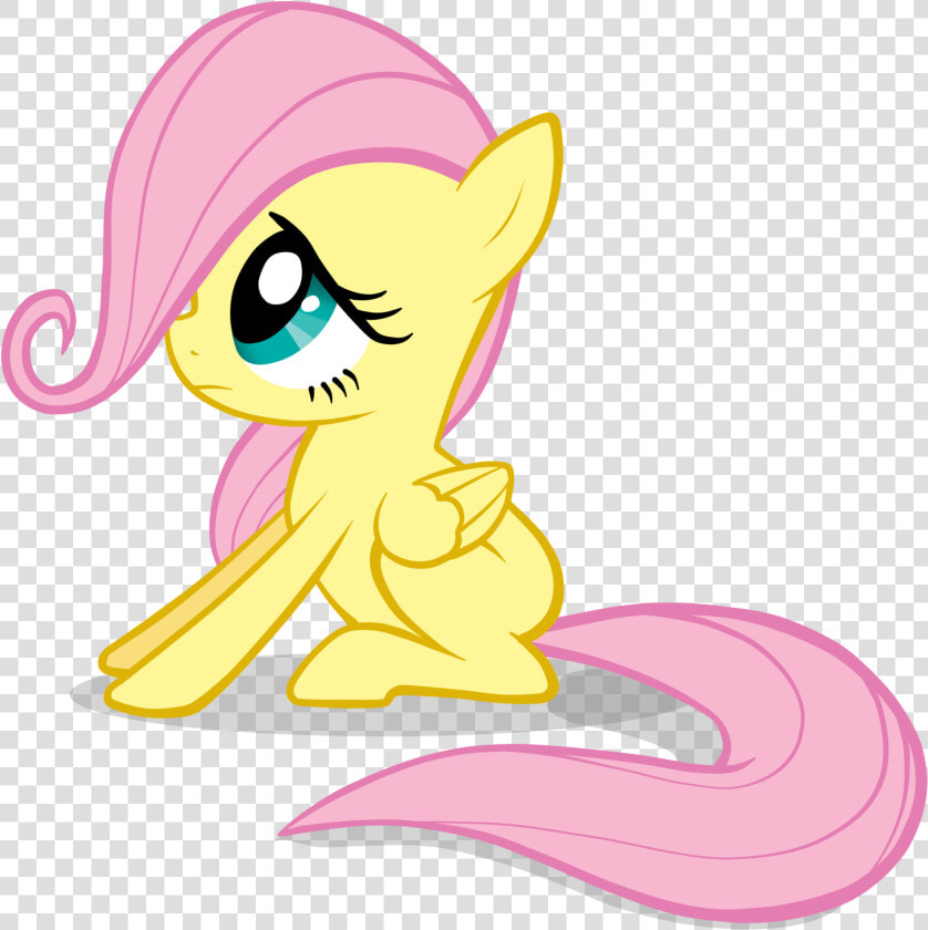 My Little Pony Fluttershy De Pequeña  HD Png DownloadTransparent PNG