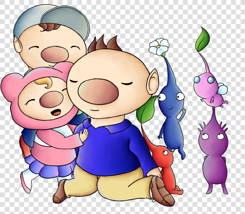 Oof  I Recently Played The First Two Pikmin Games   Cartoon  HD Png DownloadTransparent PNG