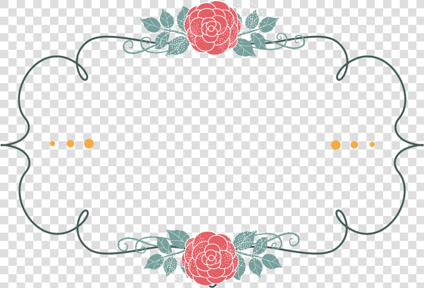 Floral Rectangle Border Png   Transparent Cartoons   Rectangle Floral Border Png  Png DownloadTransparent PNG