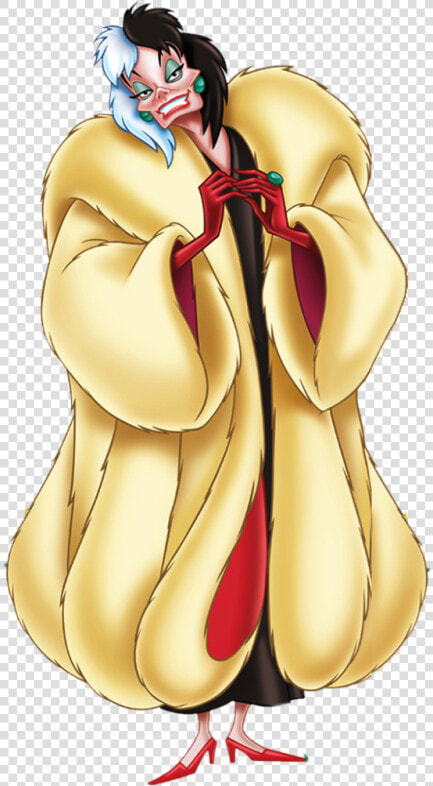 Disney Characters Cruella Deville  HD Png DownloadTransparent PNG