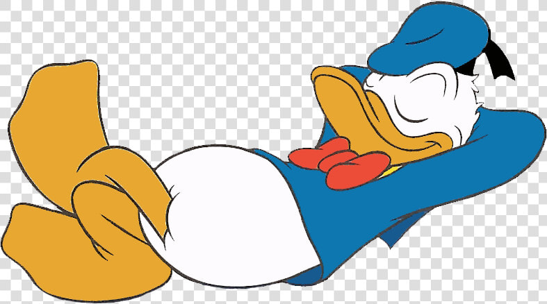 Clip Art Donald On Back Pets   Relax Clipart  HD Png DownloadTransparent PNG