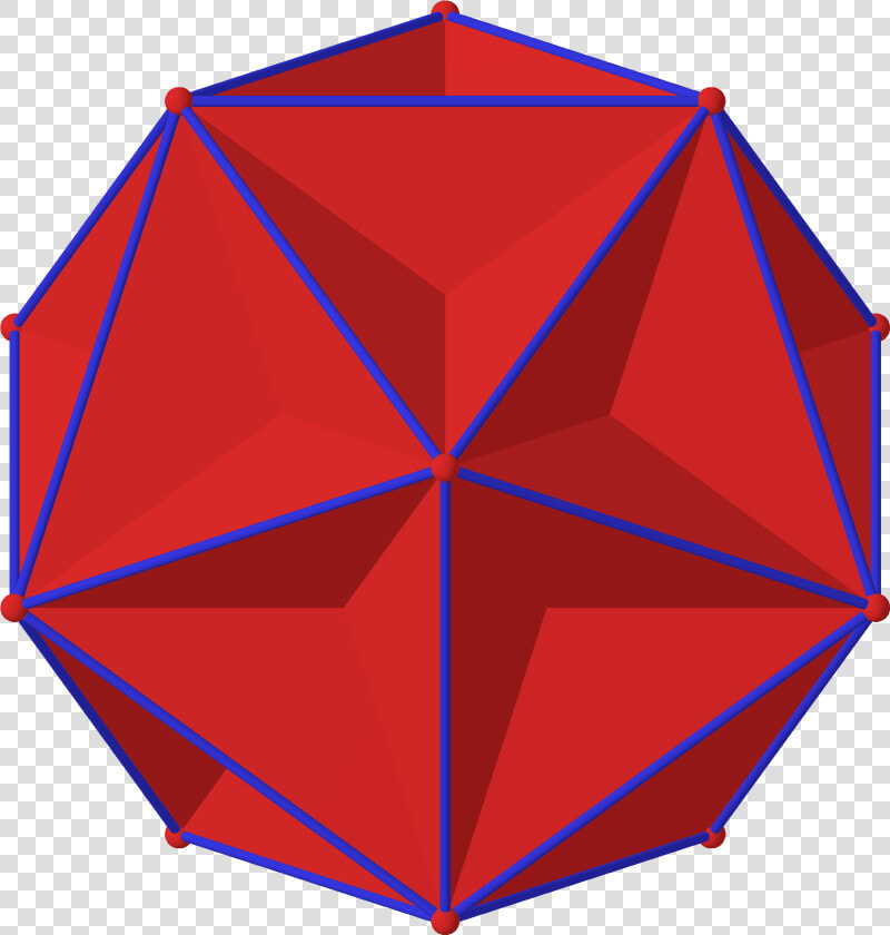 Polyhedron Great 12 From Red  HD Png DownloadTransparent PNG