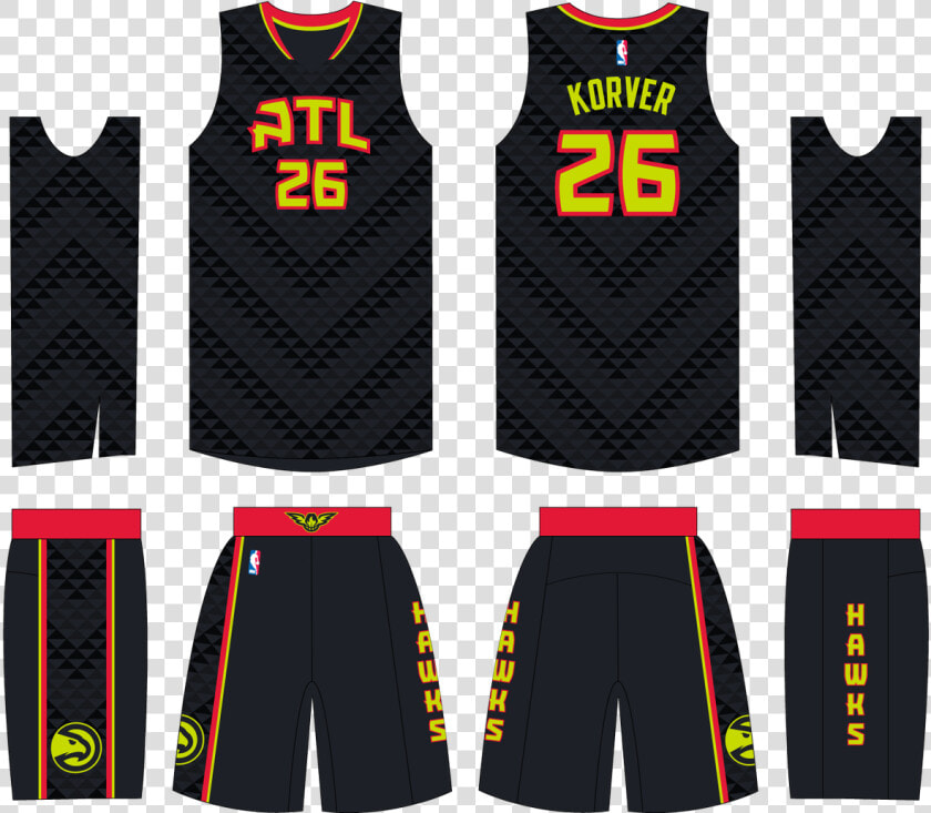 Red Atlanta Hawks Jersey  HD Png DownloadTransparent PNG