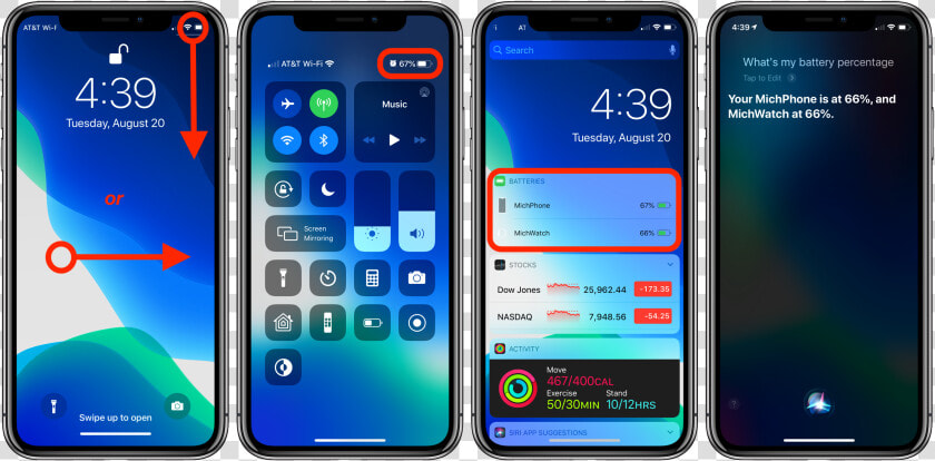 How To Show Battery Percentage Iphone X  Xr  Xs   Battery Percentage Iphone Xr  HD Png DownloadTransparent PNG