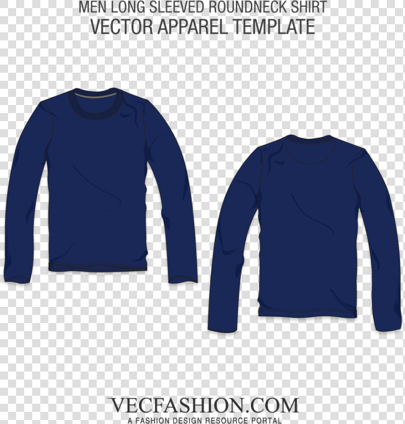 Sweatshirt Vector Cartoon Hoodie   Navy Blue Sweatshirt Template  HD Png DownloadTransparent PNG