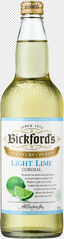 Bickfords Light Lime Cordial  HD Png DownloadTransparent PNG