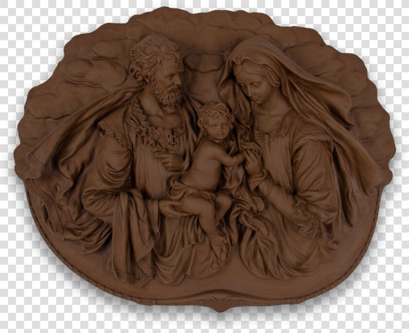 Resin Plaque Of The Holy Family   Carving  HD Png DownloadTransparent PNG