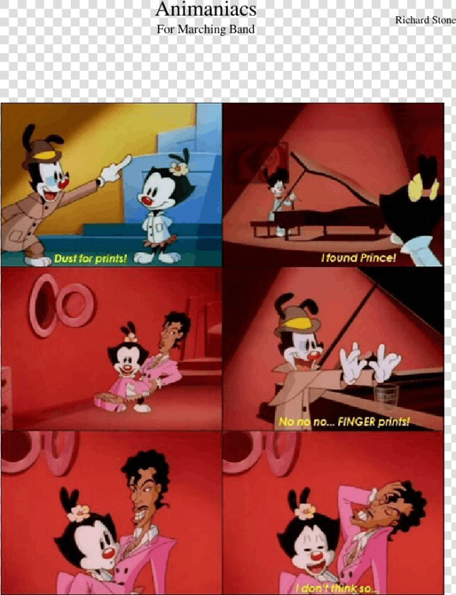 Animaniacs Fingerprints  HD Png DownloadTransparent PNG