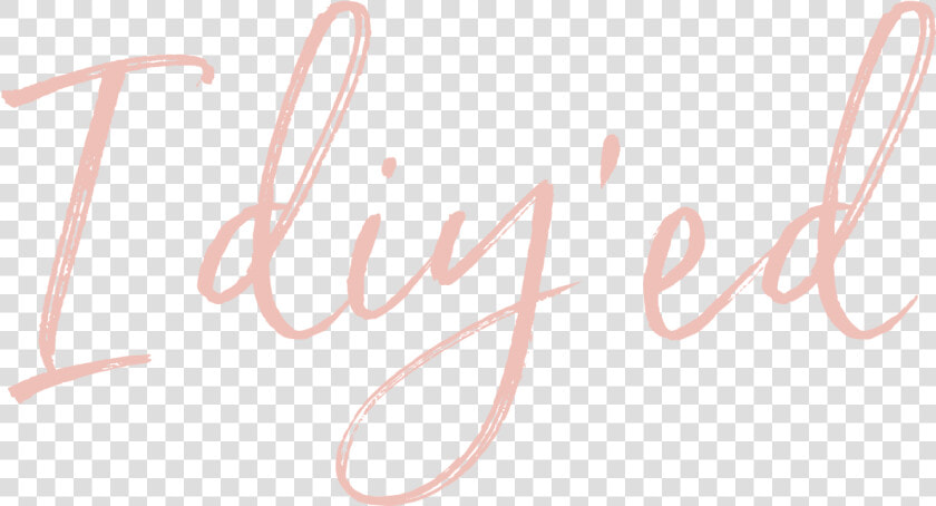 I Diy Ed Our Wedding Along With My Husband S Help   Calligraphy  HD Png DownloadTransparent PNG