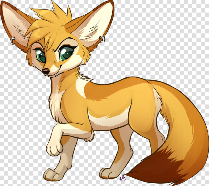 Clipart Royalty Free Collection Of Chibi   Anime Fennec Fox Drawing  HD Png DownloadTransparent PNG