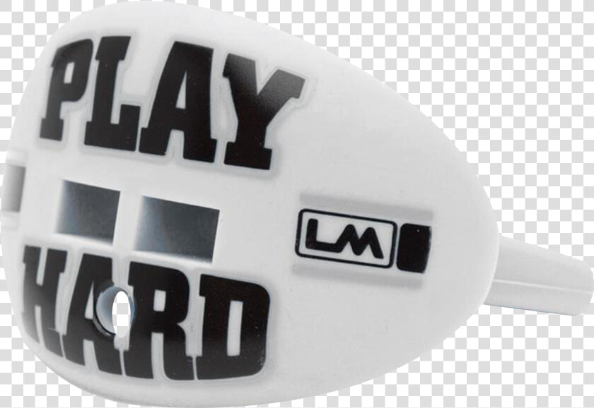 Loudmouthguard Play Hard Raider Grey With Strap   Hybrid  HD Png DownloadTransparent PNG