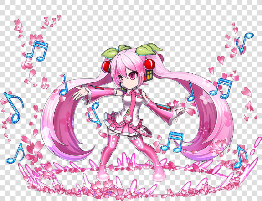 Sakura Miku 6  Version   Sakura Png Miku  Transparent PngTransparent PNG