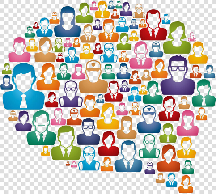 Social Interaction Vector Image   Social Media Community Png  Transparent PngTransparent PNG