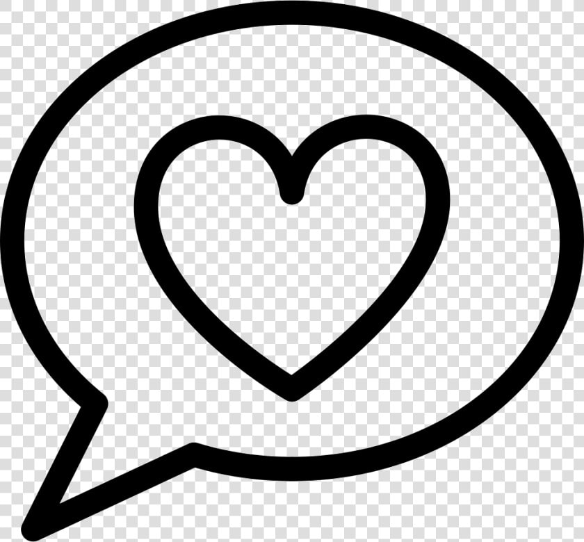 Bubble Love Streamline Talk Comments   Heart Speech Bubble Transparent  HD Png DownloadTransparent PNG