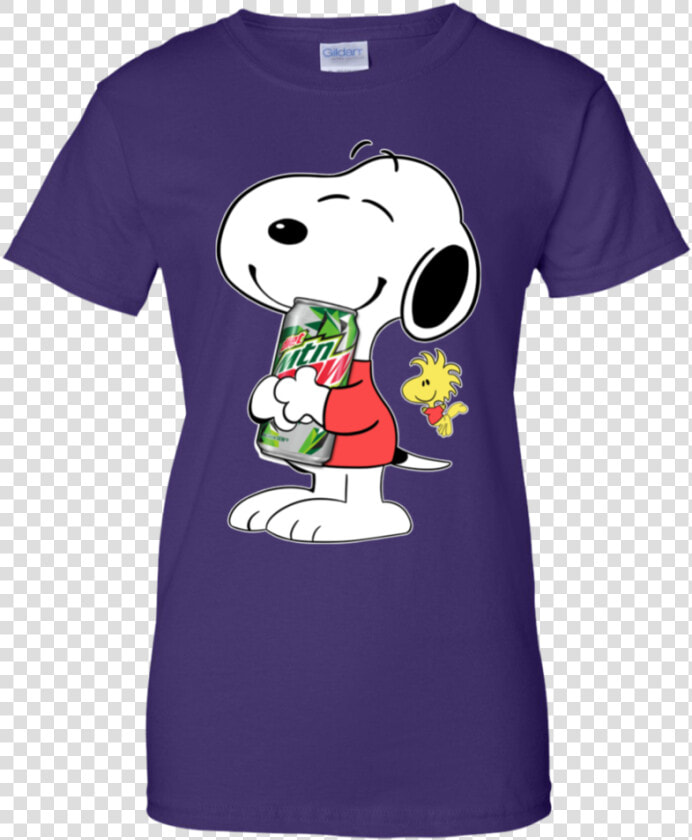 Cute Snoopy Hug Mountain Dew Can Funny Drinking Shirt   Coca Cola Shirt Cute  HD Png DownloadTransparent PNG