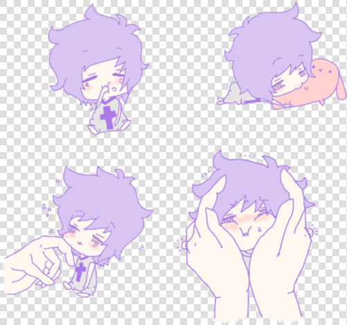 Chibi Boy Pastel Goth    Pastel Goth Anime Boy  HD Png DownloadTransparent PNG