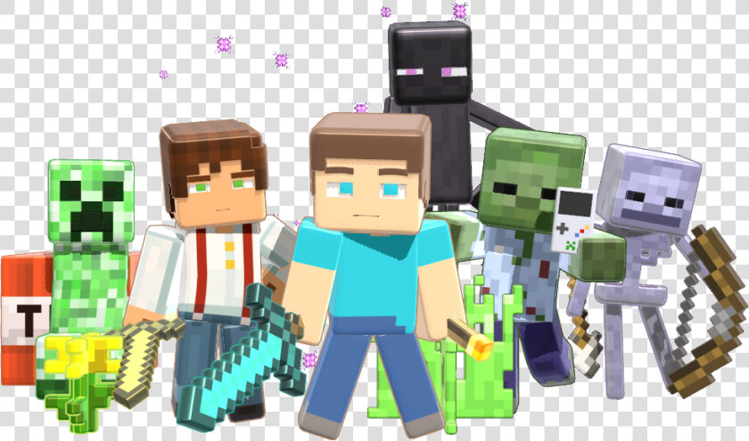 Clip Art Herobrine Video Game   Minecraft Steve Mmd Model  HD Png DownloadTransparent PNG