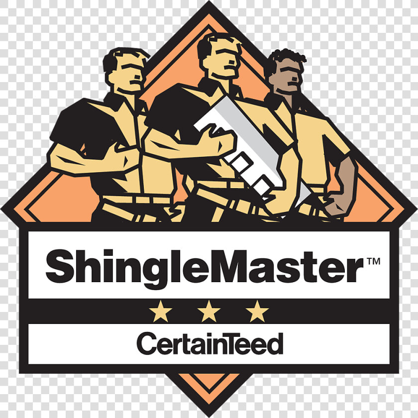 Shinglemasterlogo   Shingle Master Certainteed  HD Png DownloadTransparent PNG