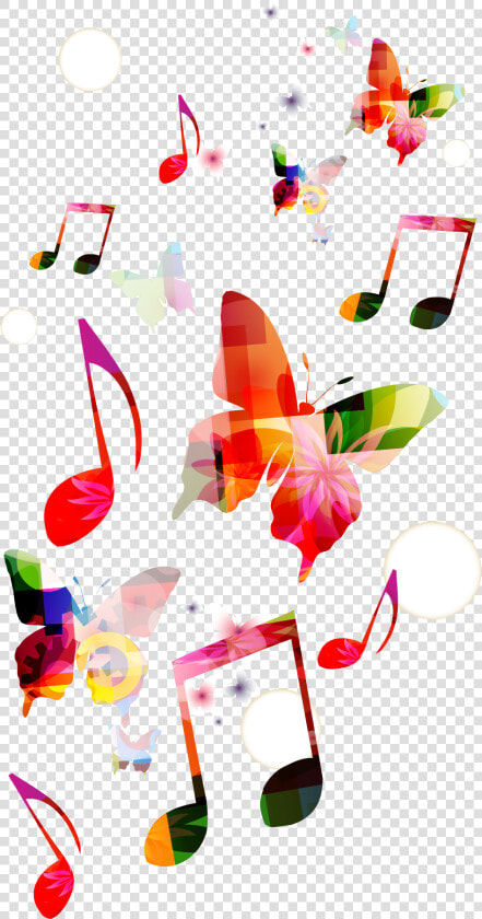 Colorful Music Note Png   Transparent Background Colorful Music Note  Png DownloadTransparent PNG