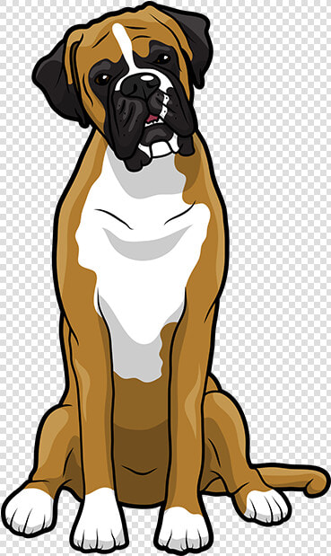 Boxer Emoji  amp  Stickers Messages Sticker 3   Boxer Dog Clip Art  HD Png DownloadTransparent PNG