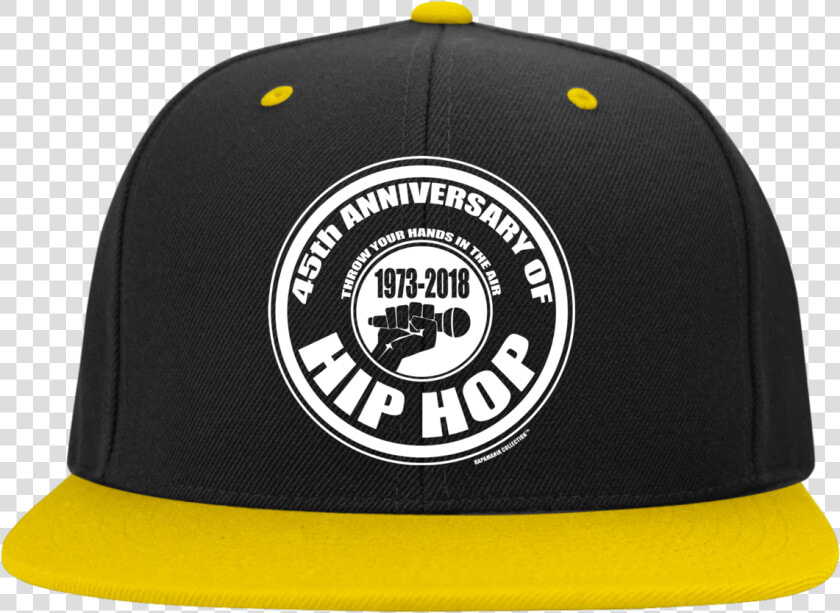 45th Anniversary Of Hip Hop Snapback Hat   Baseball Cap  HD Png DownloadTransparent PNG