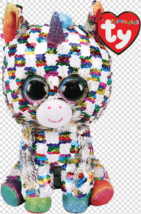 Cosmo Unicorn Sequin Blk wht Reg   Ty Beanie Baby Tag  HD Png DownloadTransparent PNG