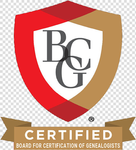 Bcg Badge   Board Of Certified Genealogists  HD Png DownloadTransparent PNG