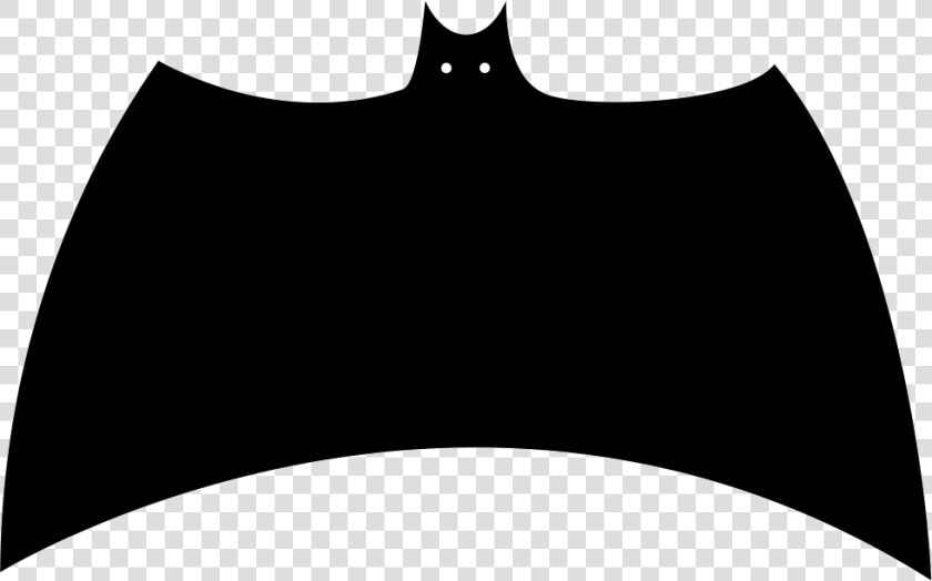 Bat Black Silhouette Variant With Extended Wings  HD Png DownloadTransparent PNG