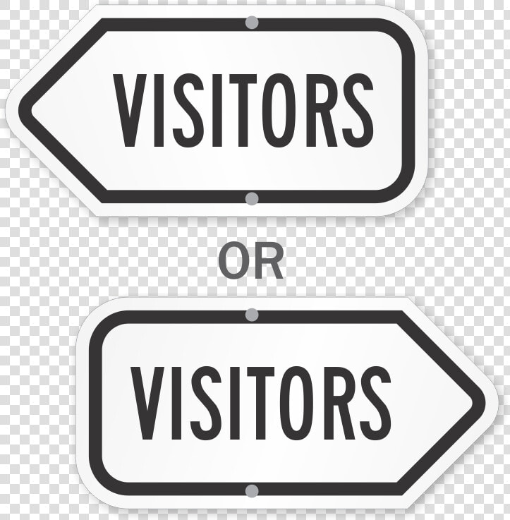 Visitor Arrow Sign   Sign  HD Png DownloadTransparent PNG