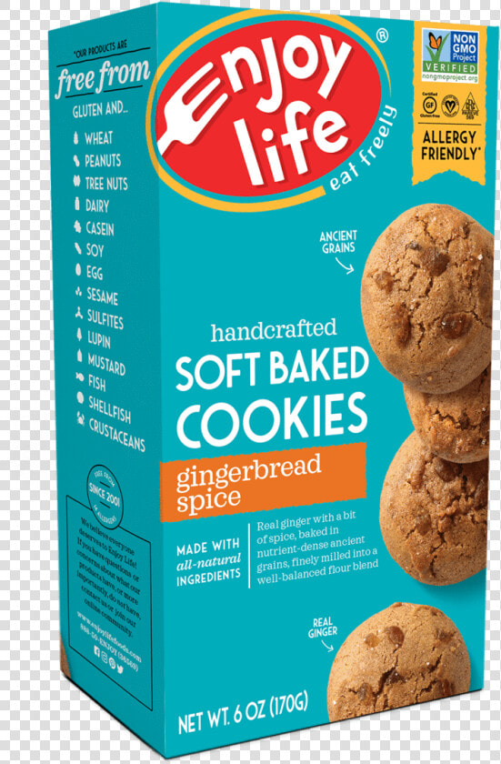 Enjoy Life Soft Baked Cookies  HD Png DownloadTransparent PNG