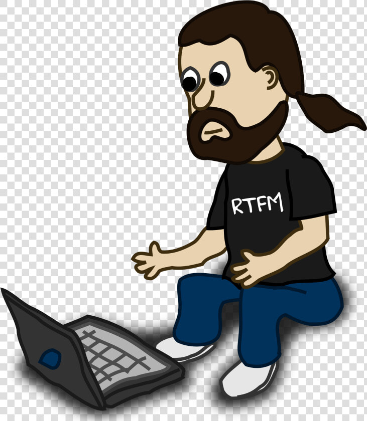 Person At Computer Cartoon   Cartoon People On Computers  HD Png DownloadTransparent PNG