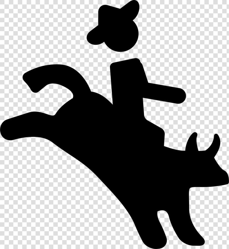 Rodeo Silhouette   Rodeo Icon  HD Png DownloadTransparent PNG