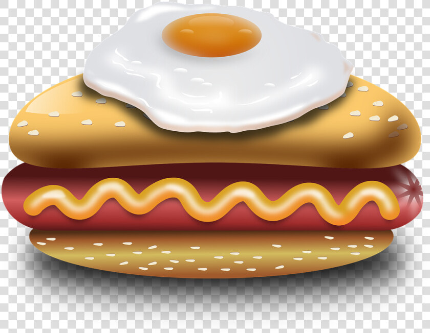 Transparent Fried Egg Png   Cachorro Quente Com Ovo Frito  Png DownloadTransparent PNG