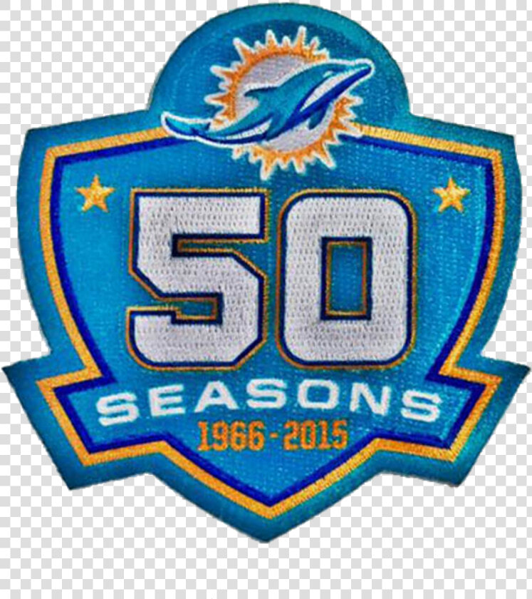 Miami Dolphins Logo 50 Anniversary   Png Download   2015 Miami Dolphins Season  Transparent PngTransparent PNG