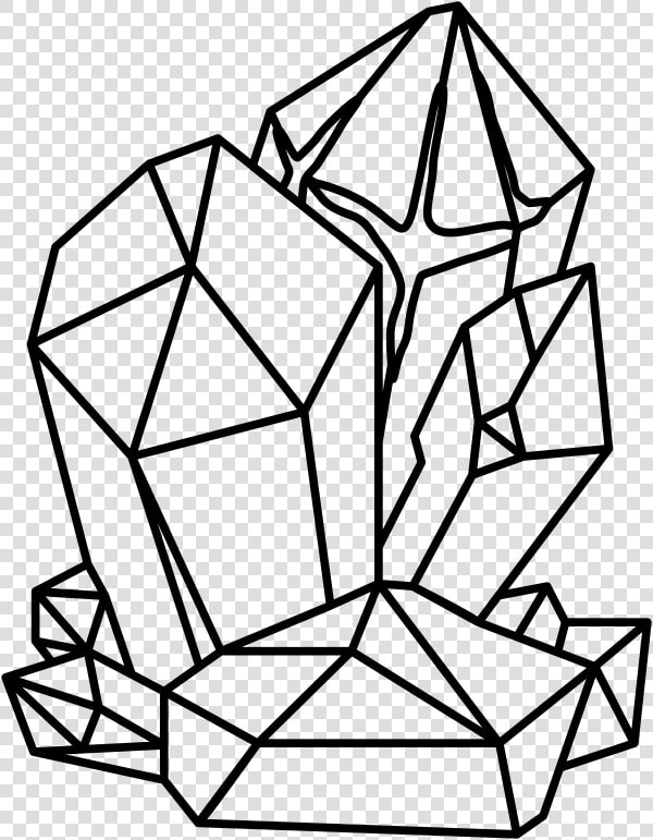 Geode Cluster Stamp title Geode Cluster Stamp   Line Art  HD Png DownloadTransparent PNG