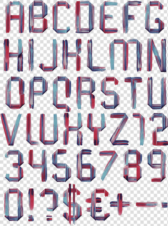 Colorful Artistic Font   Art  HD Png DownloadTransparent PNG